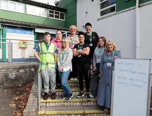 Staff and volunteers from Centre 63 - image credit MRWA and David Jones Photography