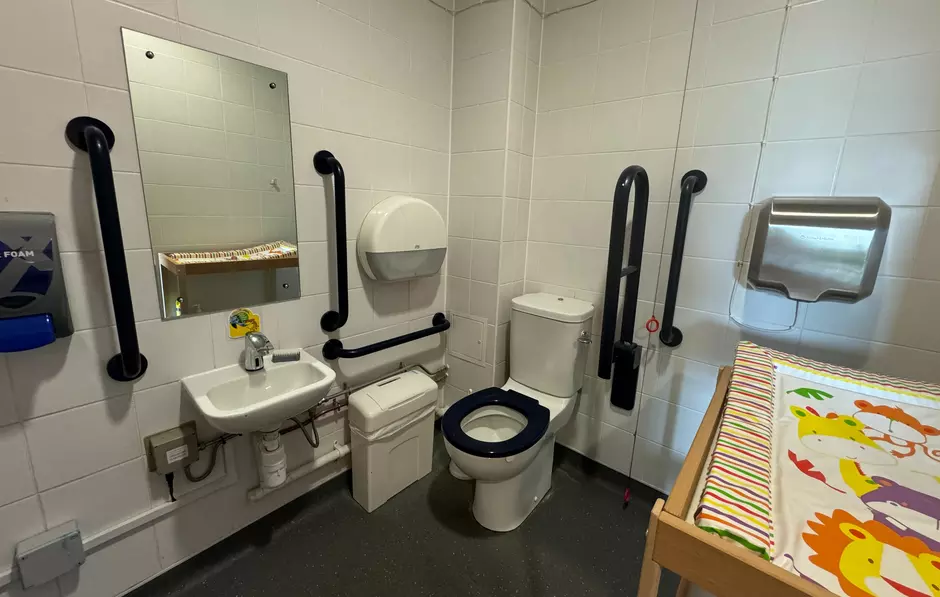 Accessible Toilet at Gillmoss Recycling Discovery Centre