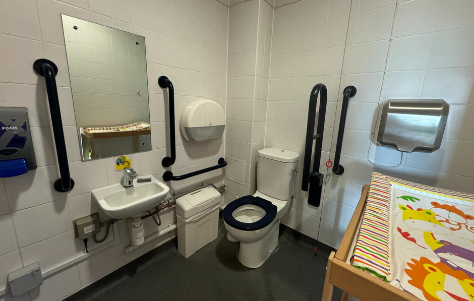 Accessible Toilet at Gillmoss Recycling Discovery Centre