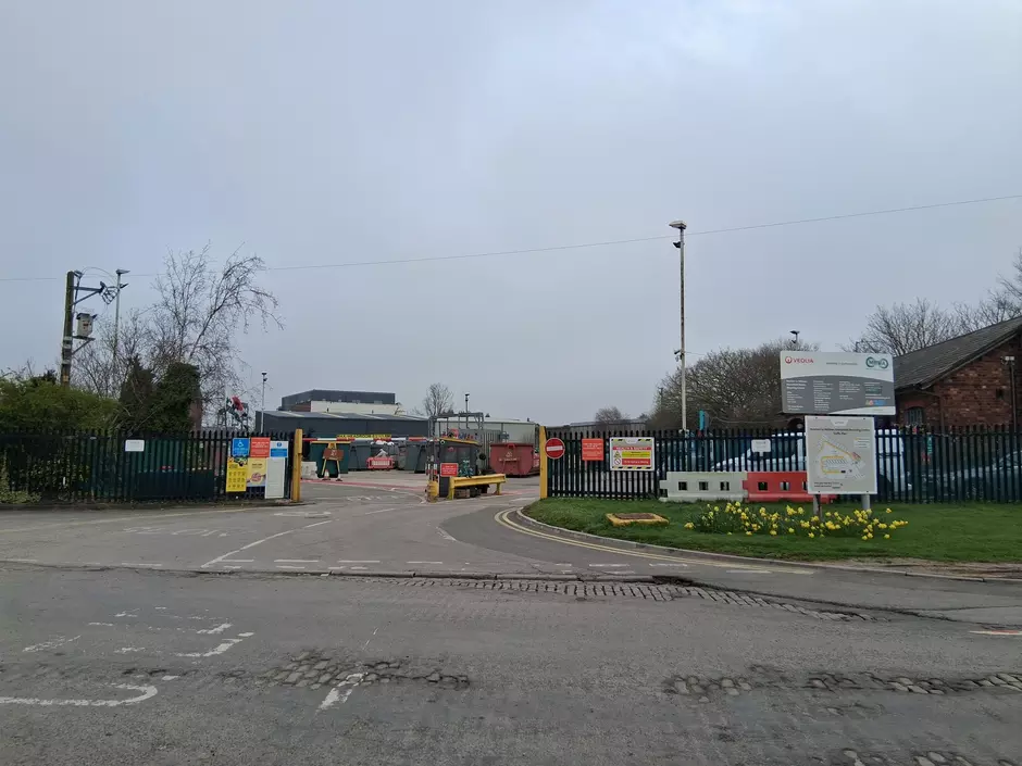 Entrance way for Newton-le-Willows HRWC.