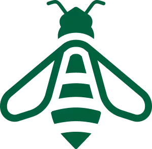 a green bee icon
