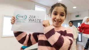 Image showing a waste reuse workshop at the Syrian British Culture Centre CIC, Liverpool, December 2025.